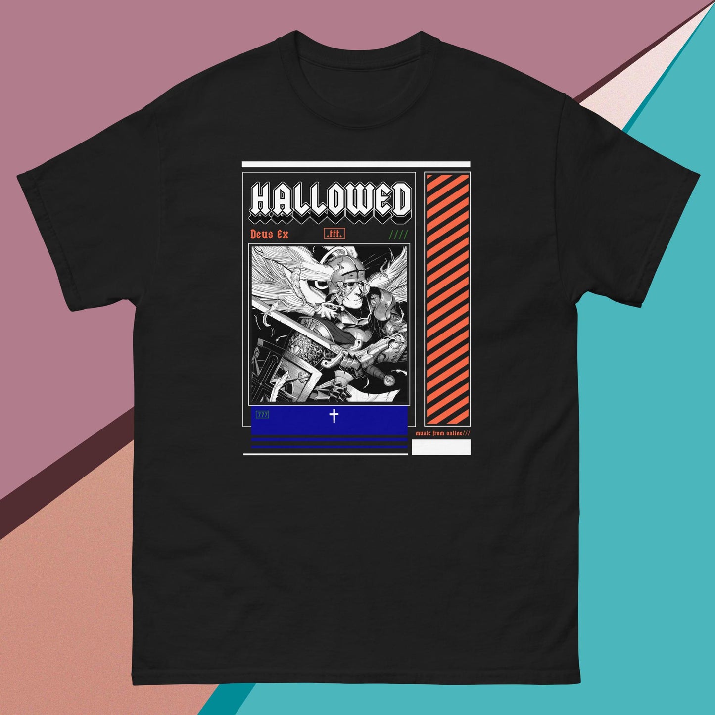 HALLOWED ST.MICHAEL DEFEND US IN BATTLE SHIRT